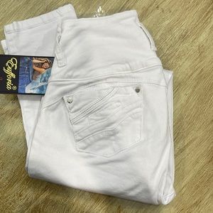 White Colombiano jeans , ‼️never used‼️